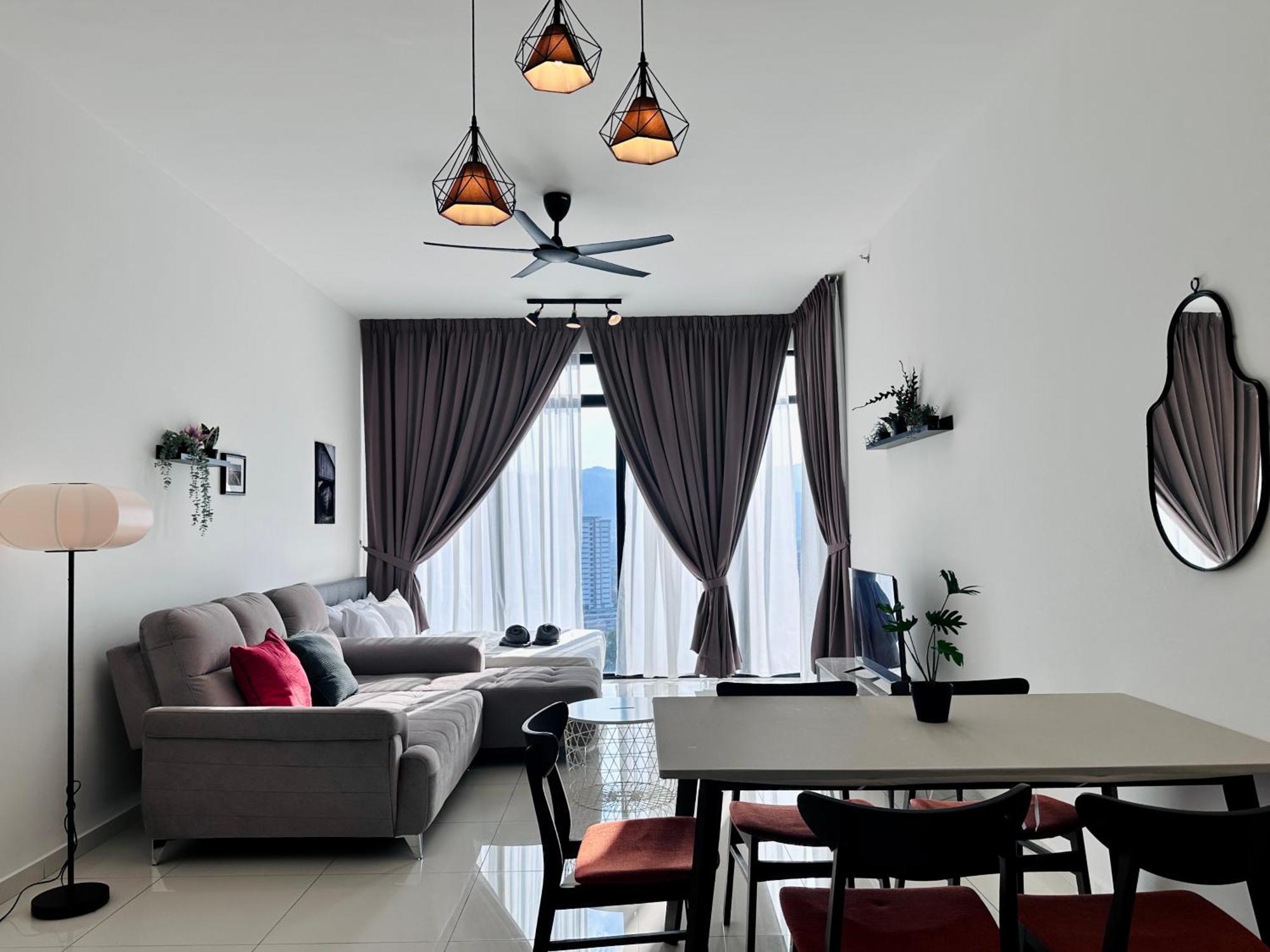 New 2Br Georgetown Warm And Lovely Homestay 10Pax-无敌美景两房民宿 Beacon Executive Suite ภายนอก รูปภาพ