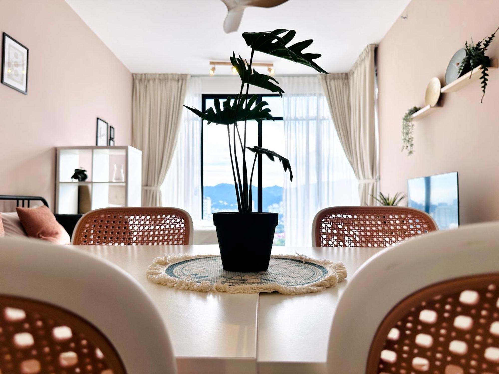 New 2Br Georgetown Warm And Lovely Homestay 10Pax-无敌美景两房民宿 Beacon Executive Suite ภายนอก รูปภาพ