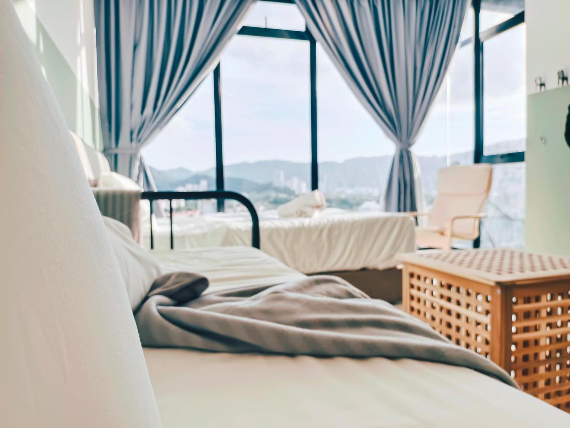 New 2Br Georgetown Warm And Lovely Homestay 10Pax-无敌美景两房民宿 Beacon Executive Suite ภายนอก รูปภาพ