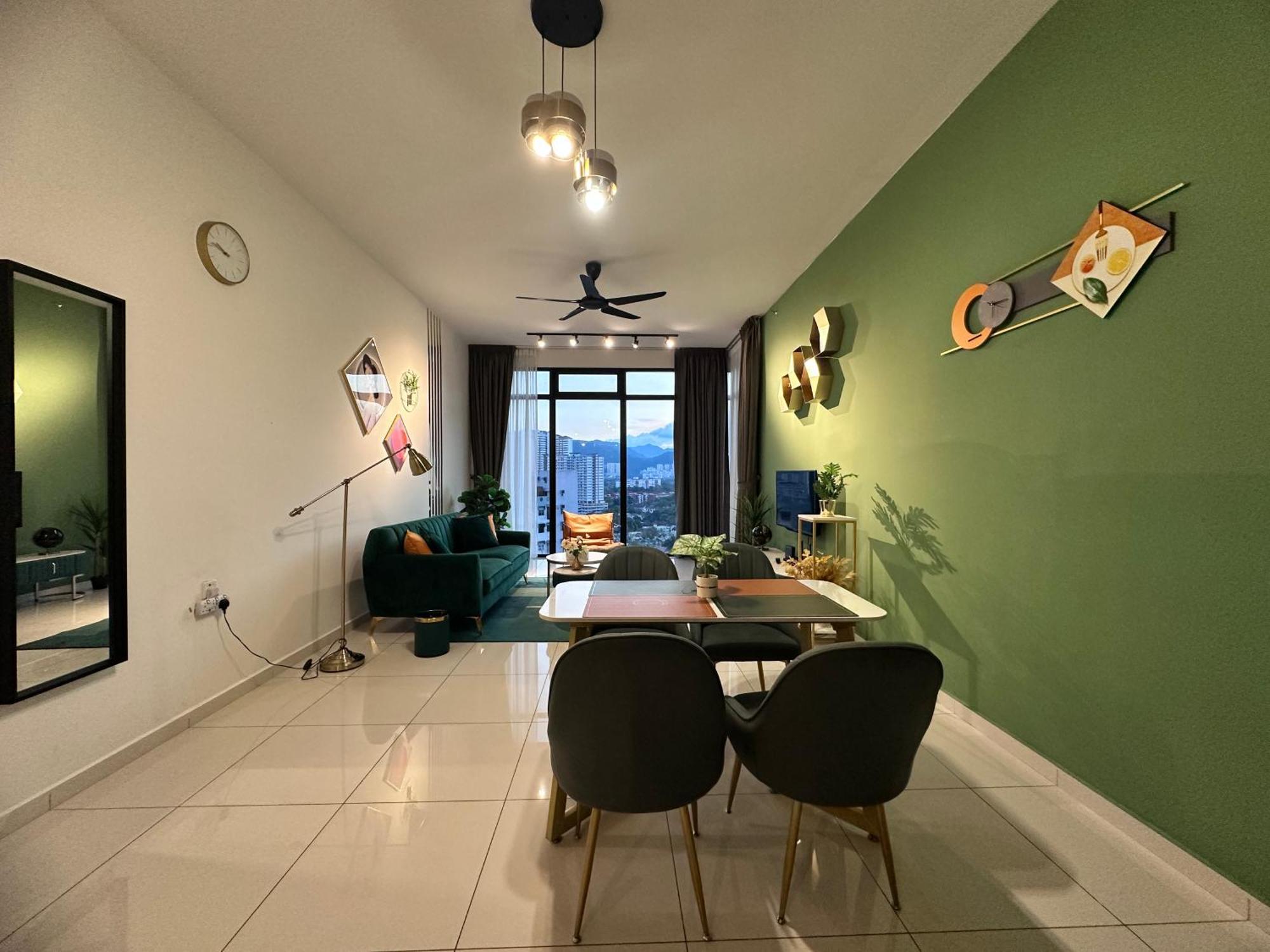 New 2Br Georgetown Warm And Lovely Homestay 10Pax-无敌美景两房民宿 Beacon Executive Suite ภายนอก รูปภาพ