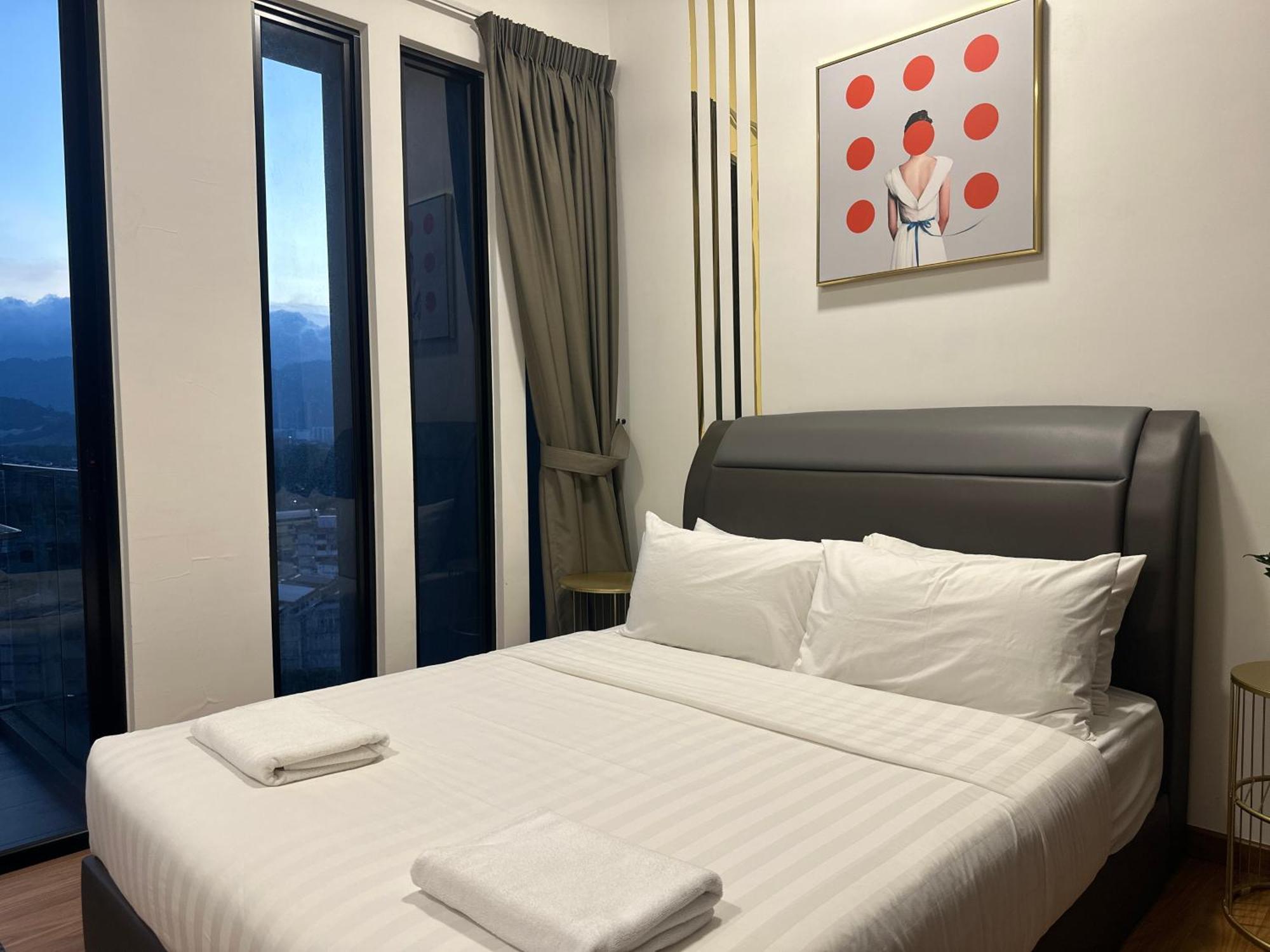 New 2Br Georgetown Warm And Lovely Homestay 10Pax-无敌美景两房民宿 Beacon Executive Suite ภายนอก รูปภาพ